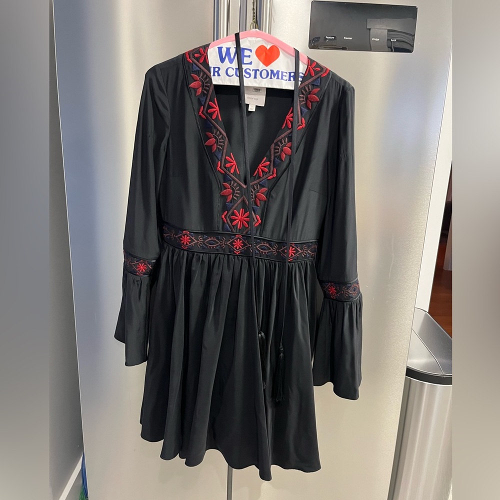 Cinq a Sept long sleeve boho dress